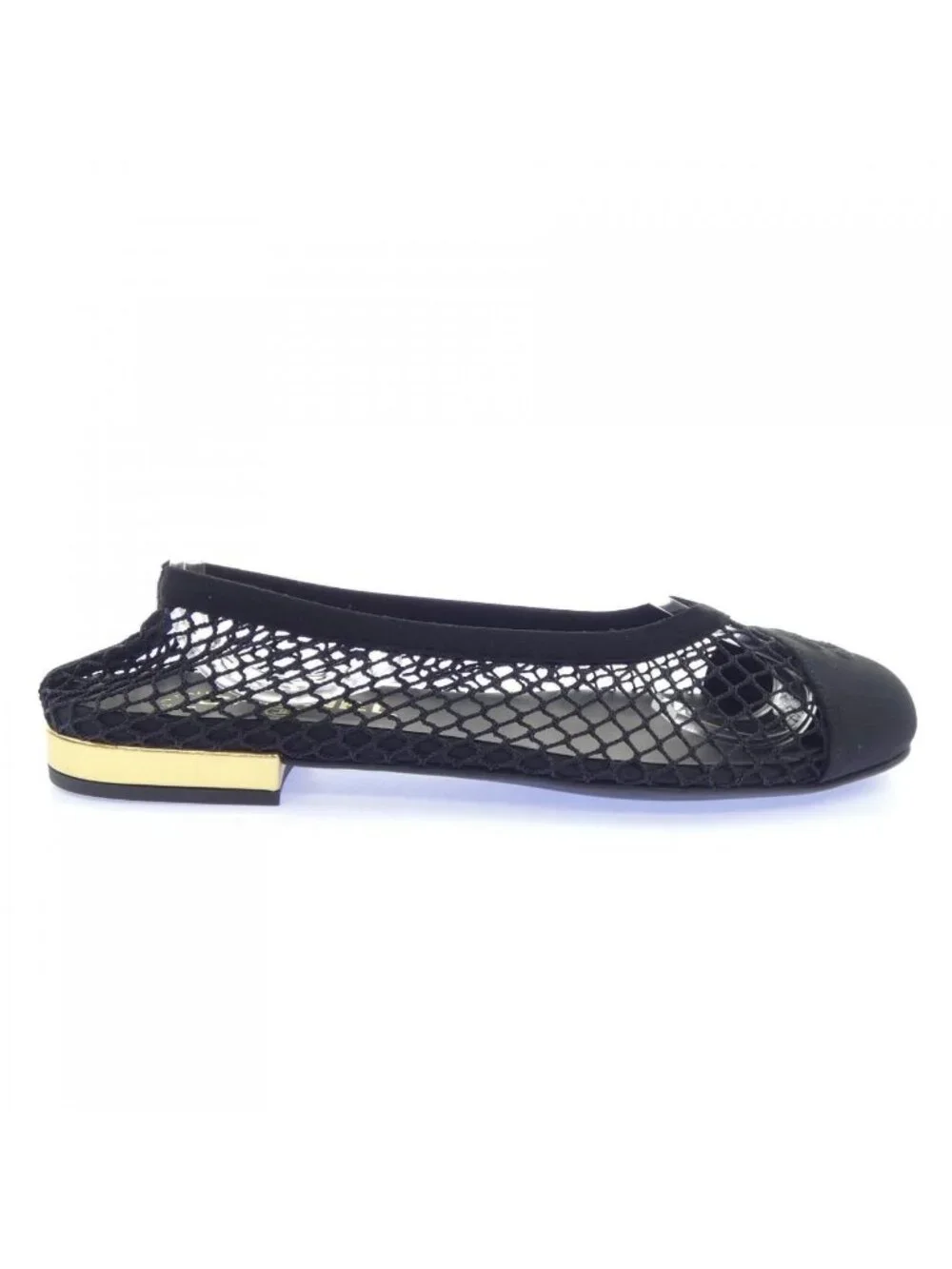 Chanel Flat Sneakers Black